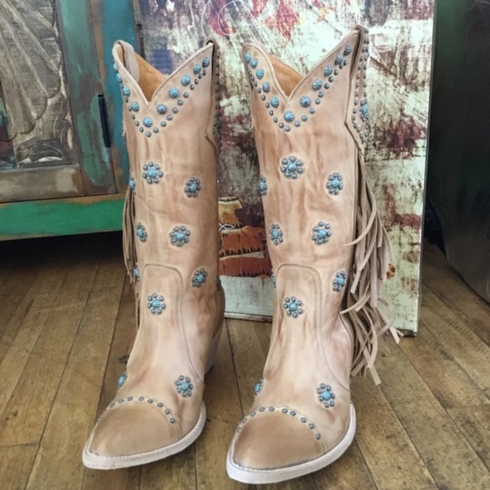 NIB Old Gringo Savannah Straw Fringe (10) - Picture 4 of 13